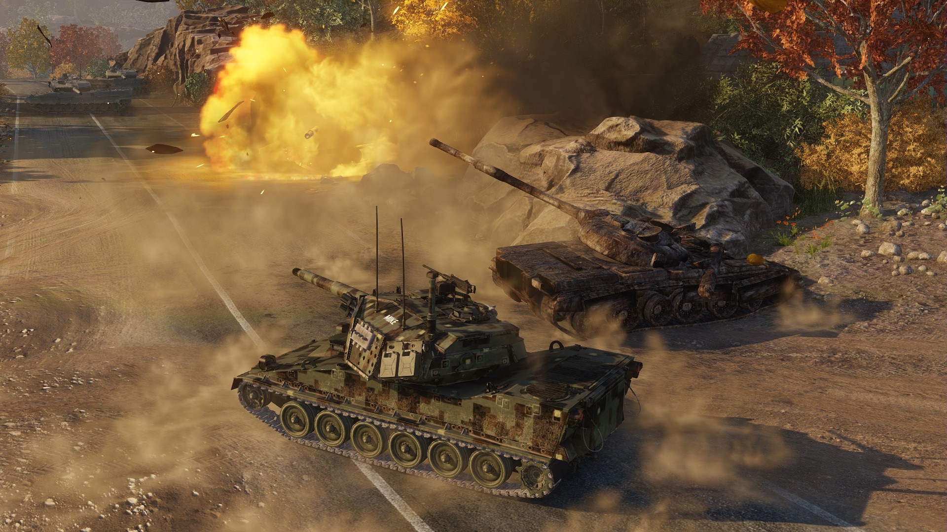 free tank war games